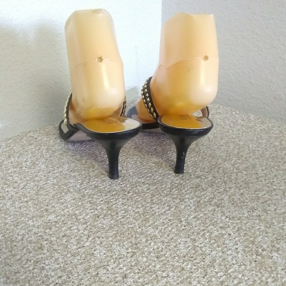 Michael Michael Kors Studded Leather Sandals. - Picture 3 of 8